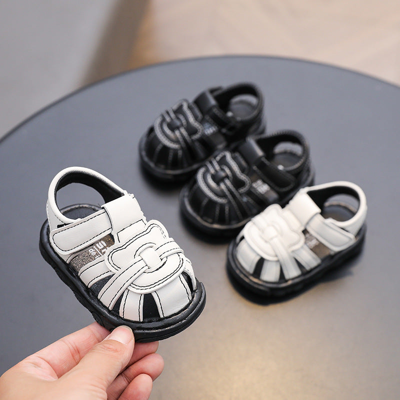 spring/summer new arrivals: baby & toddler padded shoes, walking shoes, sandals - cartoon soft sole, unisex, 0-2 years old, leather shoes