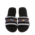 Ethnic style fashion slippers for women 2025 summernew arrivalplus sizesequin pearl toe sandals and flip-flops for beach