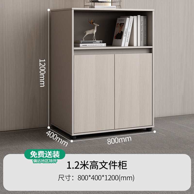 Filing cabinet low cabinet information cabinet casual modern office partition cabinet floor-standing side cabinet wooden cabinet office locker