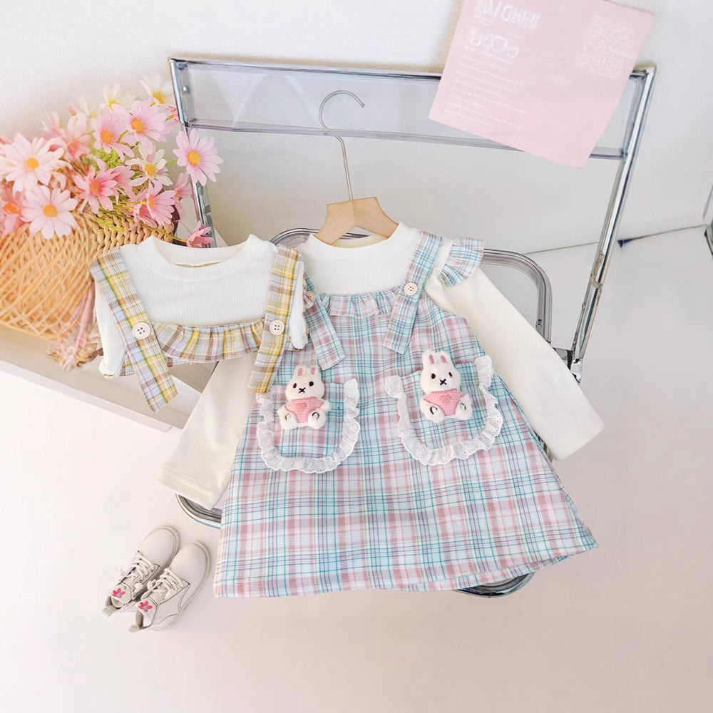 Wholesale foreign trade baby girl summer sweet princess dress  new style little girl fashionable cute faux two-piece