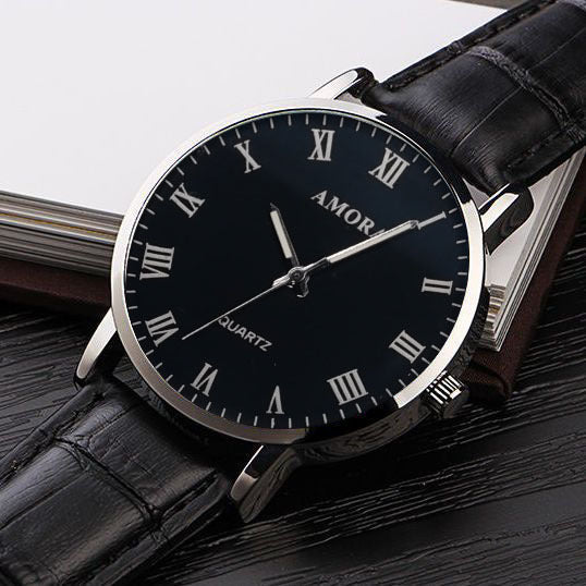 Amora in-stock, direct from the manufacturer: men's watches, gift watches, wholesale. watch - minimalist steel band quartz business wristwatch