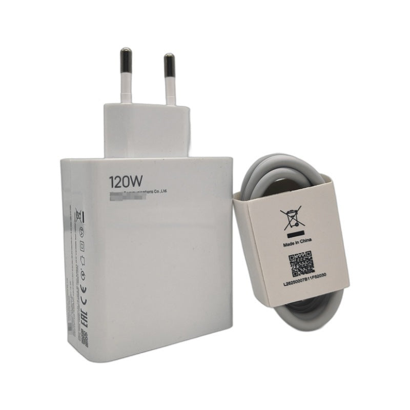 European and american standard original charger 67w/120w, compatible with xiaomi phone chargers, max super fast charging 33w