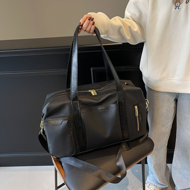 New fitness bag men's wet and dry separation training sports backpack hand luggage women's large-capacity short-distance travel bag