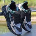 Men's shoes 2026 new spring leather waterproof casual sports shoes men's running shoes versatile student trendy shoes