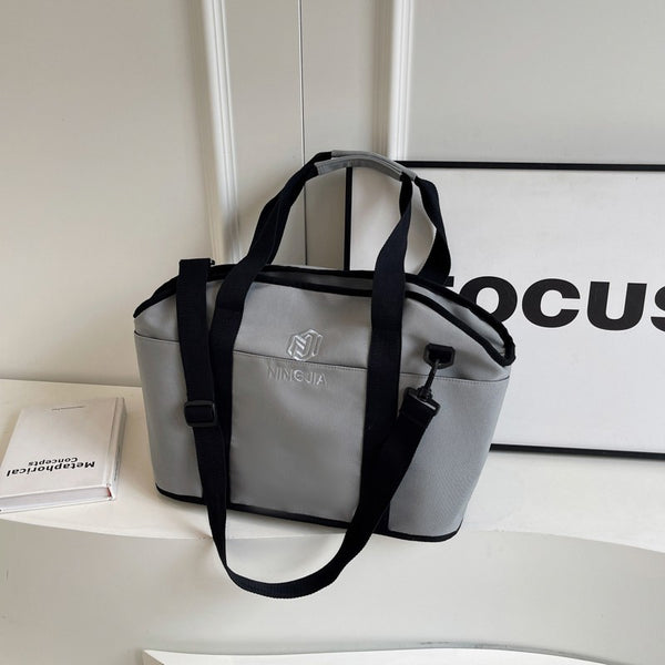 New fashionable and lightweight yoga fitness bag women's wet and dry separation swimming sports storage bag short-distance leisure travel bag