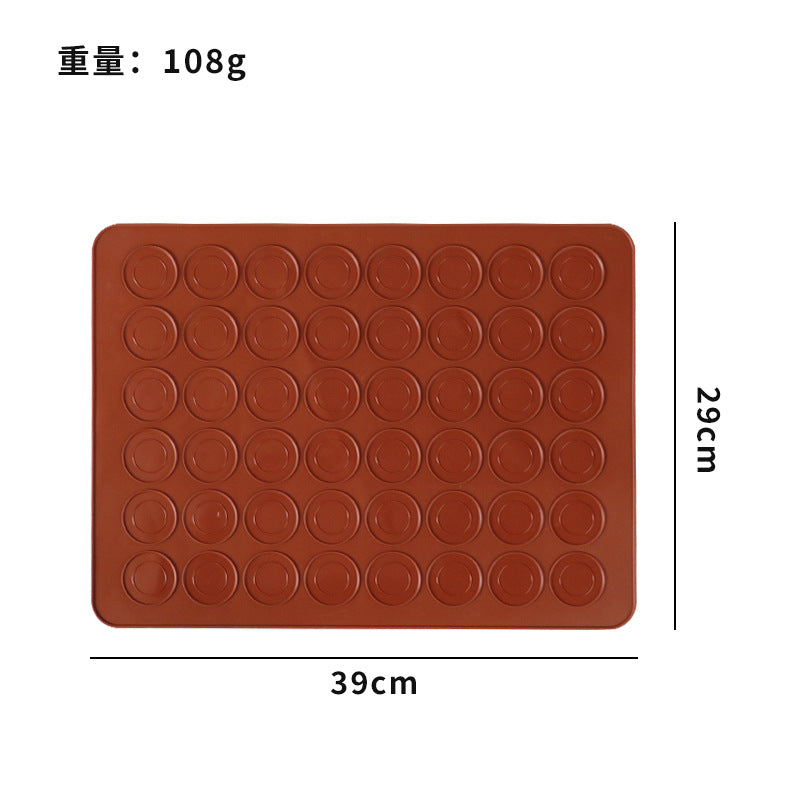 macaron baking mat chocolate cookie mold cake mold ice cream candy food grade silicone mold