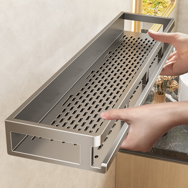 Toilet rack No punching Bathroom sink Toilet wall-mounted wall toilet Bathroom storage shelf