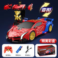 【premium selection】cross-border bestseller: spider-man iron man transforming remote control electric car - kids' & family toy vehicle