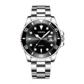 Xiangshiman brand golden steel belt waterproof water ghost men's luminous watch factory direct sales exportnew arrival cross-border hand