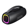 6762 oem customized clear single hand-held rgb active subwoofer conference audio karaoke speaker subwoofer