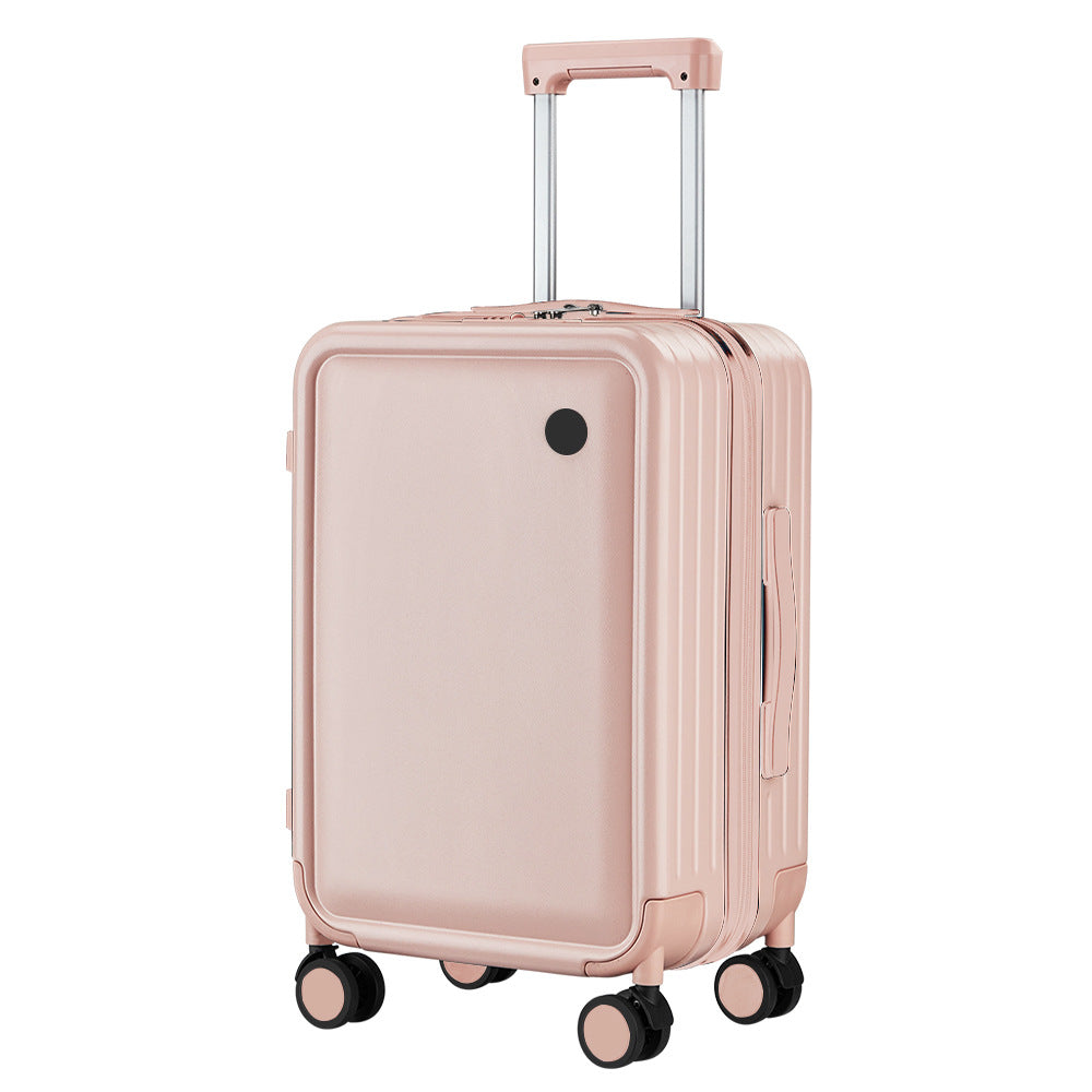 PC suitcase 20-inch silent universal wheel boarding case large capacity anti-drop suitcase can be set with password trolley case