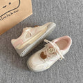Dopamine platform mesh sneakers - women's 2026 spring/summer hot seller, versatile casual skate shoes, student cartoon athletic shoes
