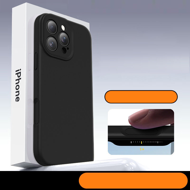 Integrated camera button liquid silicone case for iphone 14/17 - ai photo button compatible with iphone 15