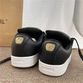 Hong kong style retro bread shoes for women ins trend 2026 spring and summer new arrivalcasual black gold german training easiest for match sneakers for women