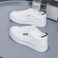 New spring/autumn women's chunky sole white sneakers - versatile women's athletic casual shoes, slip-on loafers