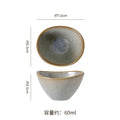 Vintage irregular high-end bowls, plates, and dishes - restaurant, hotel, and home tableware - unique dinnerware for serving dishes, desserts, rice bowls, and plating