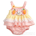 Baby sling clothes summer thin style 100-day baby bag butt clothes infants and toddlers sleeveless super cute cute cartoon khaki