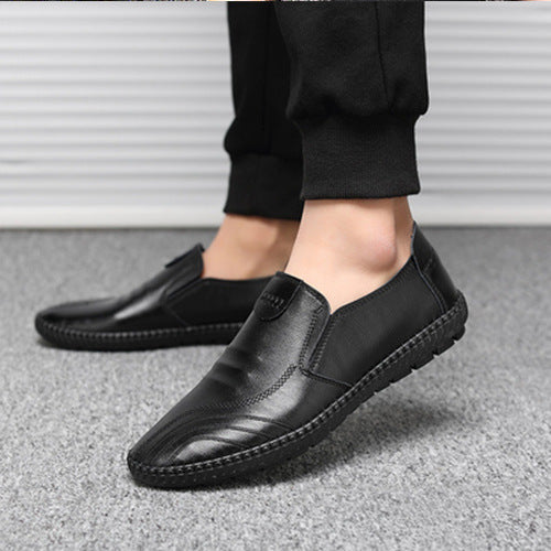 Tiktok viral new men's formal leather shoes - business casual, stylish, minimalist slip-on loafers - dropshipping available