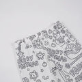Flame-retardant fabric european and american cross-border children's pajamas diy graffiti foreign trade children's clothing wholesale