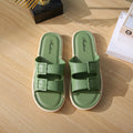 【dropshipping】women's flat slippers - summer outdoor fashion, trendy indoor anti-slip, wet-weather beach flip-flops