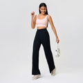 New shockproof, push-up, cutout back yoga bra - barely there, skin-friendly, semi-fixed cup sports bra for women - d25071