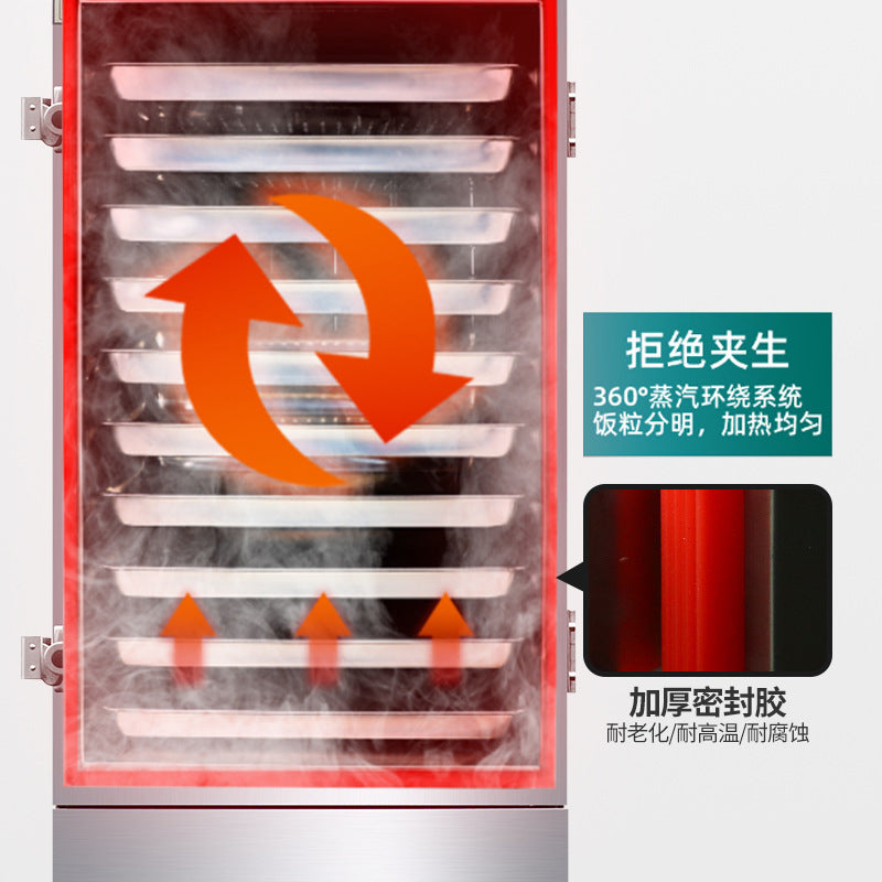 Steamer Automatic commercial food steamer Gas electric steamer Commercial canteen Steamed bread Rice food steamer