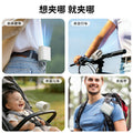 new product outdoor waist fan multi-functional portable mini high-speed clip umbrella small fan factory direct supply