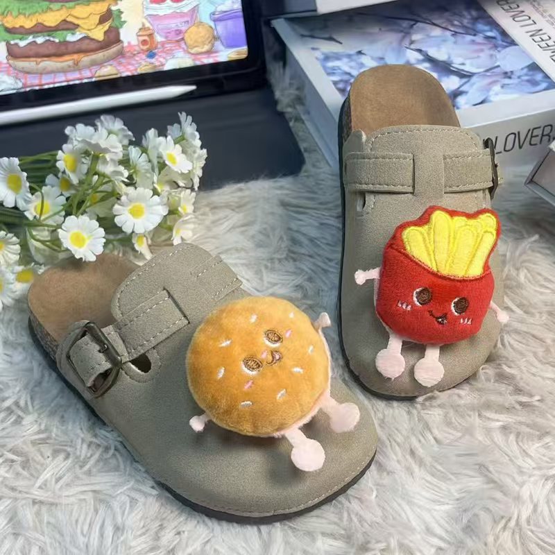 2025 kids' birkenstock-style slides: versatile, cute, and perfect for spring/autumn. flat and platform styles available