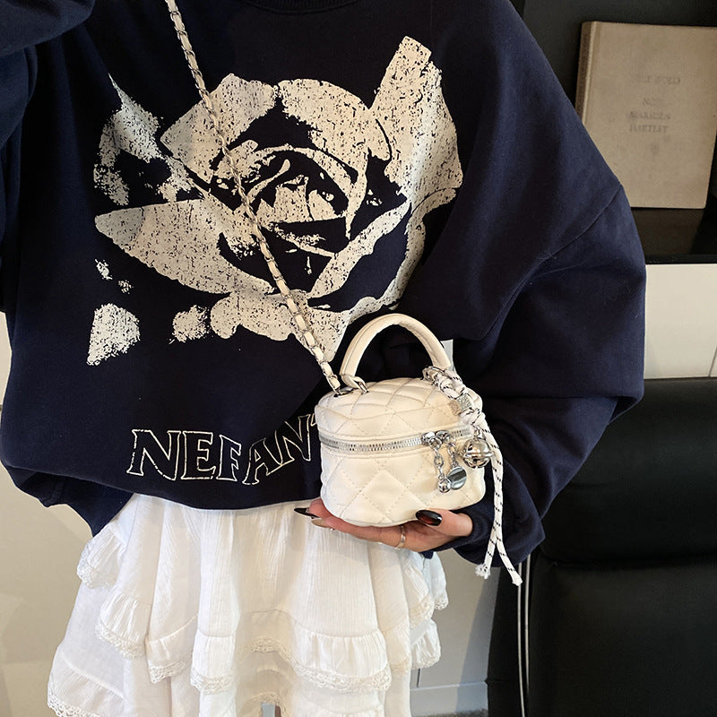Xiaoxiangfeng bag for women 2025new arrivalquilted mini satchel bag classy sense easiest for match chain shoulder crossbody bag