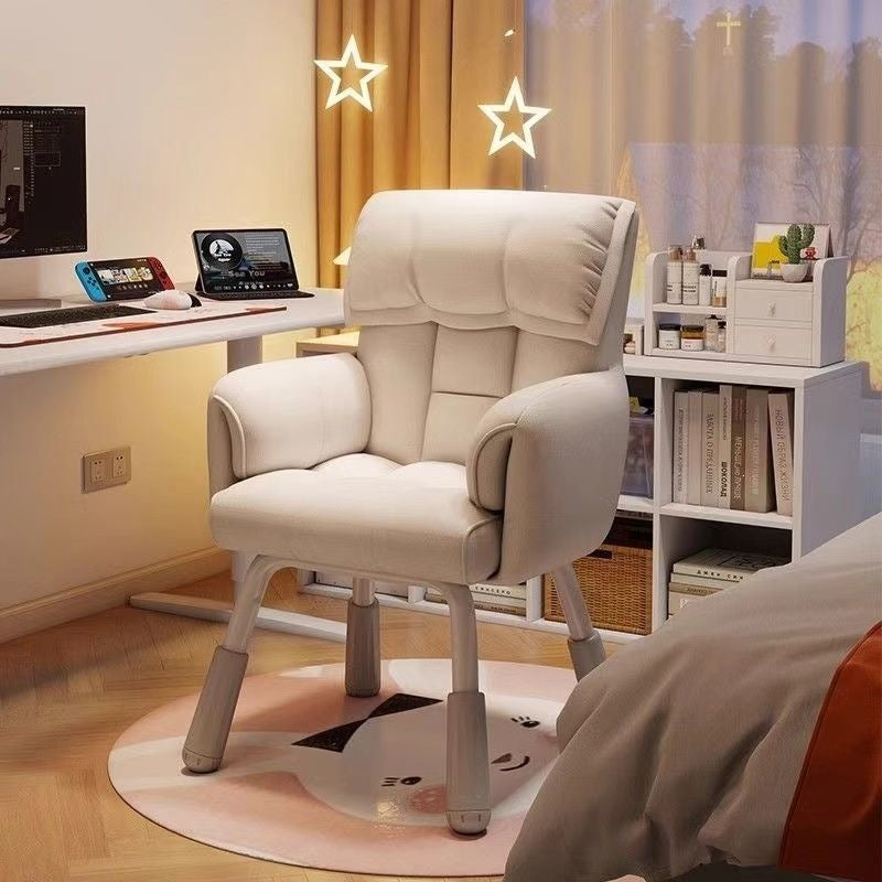 Homeplaid sedentary computer chair dormitory college student study 3d backrest adjustable makeup stool