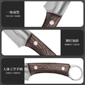 Camping style knife, mongolian handle meat knife, multi-purpose pocket knife, hand-pulled meat, meat cutting, meat deboning knife, multi-functional knife set