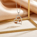Popular internet celebrity mother's day love swan easiest for match necklace accessible luxury niche style female elegant non-fading clavicle chain jewelry