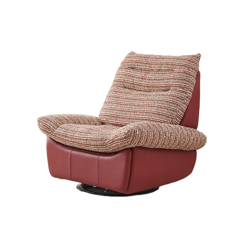 Overseas version smart electric leather lazy sofa space capsule multifunctional lazy rocking chair rotatable reclining single chair