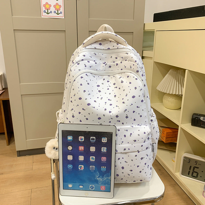 2025 new arrival: fresh & chic backpack - korean style minimalist women's school bag, large capacity lightweight backpack