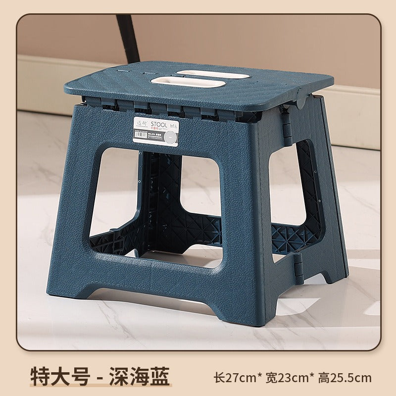 Foldable stool, thickened adult chair, portable home & outdoor camping chair, handheld durable student chair