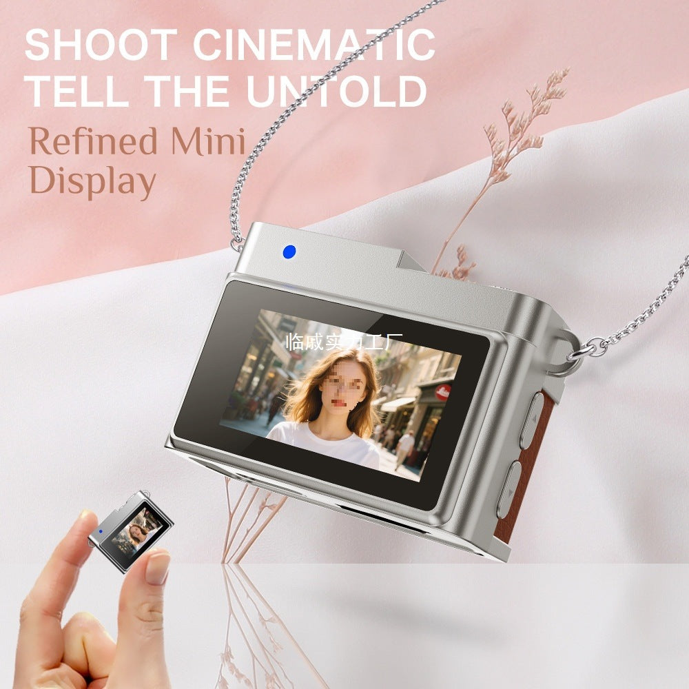 Cross-border new thumb sports campus student small camera retro high definition thumb portable small camera