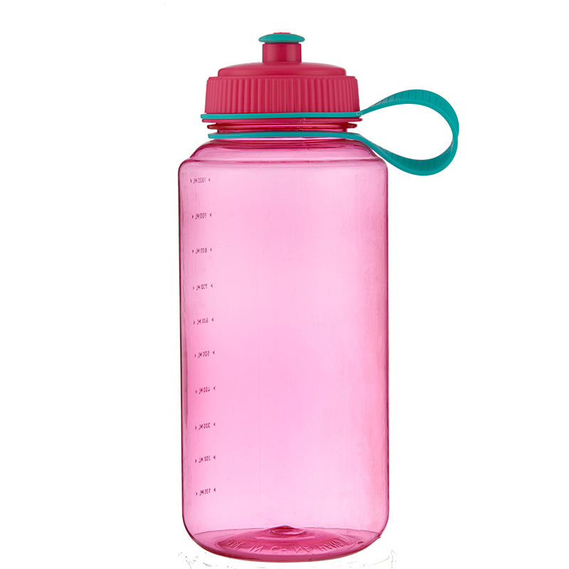 Factory customized portable sports water bottle large capacity plastic space cup outdoor portable plastic water cup pp cup