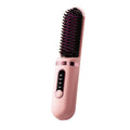 wireless charging hair straightening comb negative ion does not damage hair charging portable dormitory mini styling hair straightening comb