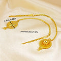 1pcs new women's head chain, gold-plated copper, smooth pendant chain, suitable for daily wear, holidays, and parties