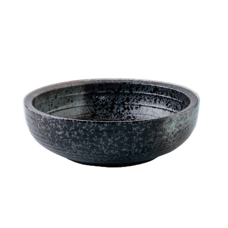 Pickled fish bowl, boiled fish bowl, large bowl, restaurant insulated ceramic ramen bowl, hot pot soup bowl, large for homeretro style