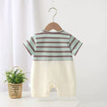 Summersuitcutefake two-piece baby girlfashioncute onesie infant romper outing clothes romper