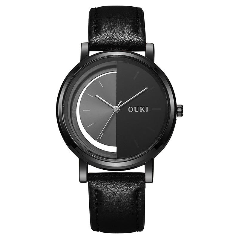 Hollow dial watch casualcasualk-style watch women's watch quartz watch manufacturer wholesale women's watch accessible luxury cross-border