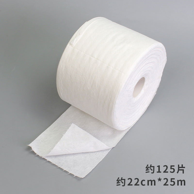 Maji'er soft towel roll non-woven fabric width 22cm soft towel roll facial cleansing towel disposable beauty towel facial wash soft towel roll