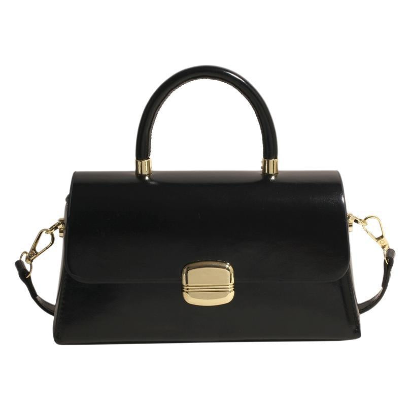 Retro pu handbag small bag women's high-end sense niche medieval underarm bag versatile single shoulder messenger bag women's bag