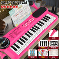 2086 rose red [battery model] + music score and piano stickers