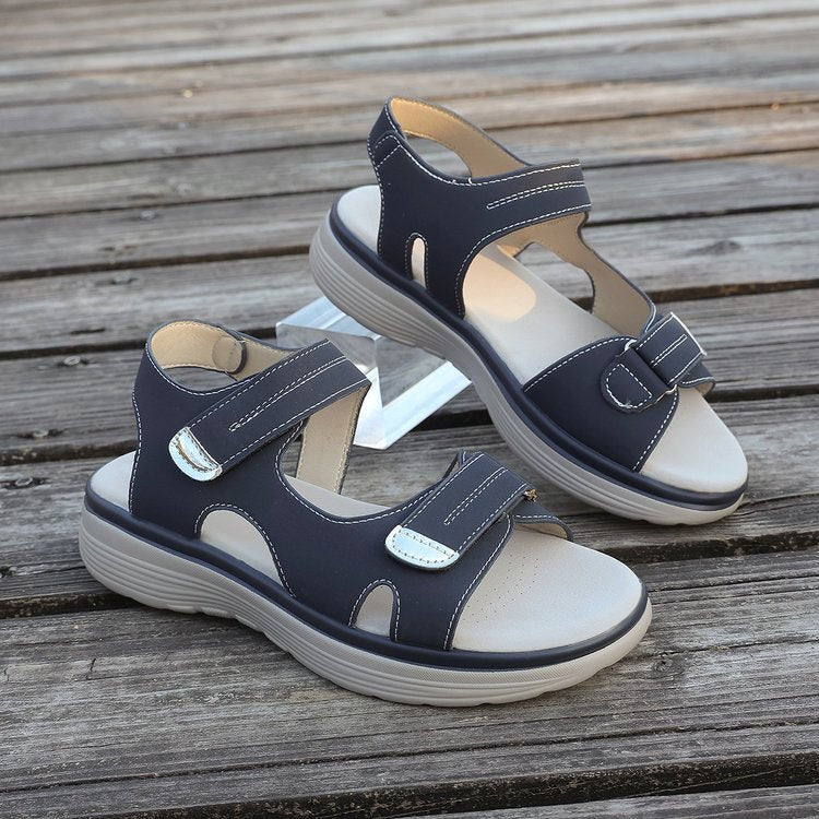 summer new arrival: plus size chunky sole sandals for women, sizes 36-43. wholesale available. dropshipping to  and