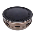 Manufacturer japanese stainless steel round barbecue grill outdoor smokeless detachable carbon fire barbecue grill suit for cooking tea around the stove