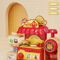 Kids' diy play-doh pretend play fun simulation burger kitchen toy - perfect gift for boys and girls aged 3-6