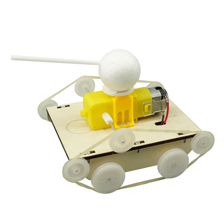 Land crawler tank DIY primary school students handmade technology small production material package scientific experiment STEAM teaching aids
