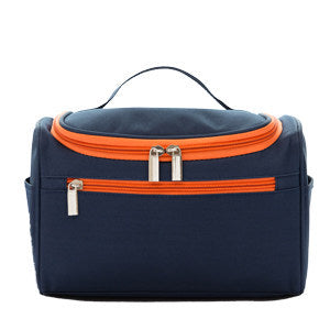 Portable, simple and large-capacity travel toilet bag, pillow hook toilet bag, waterproof Oxford cloth portable storage bag.